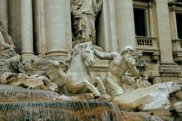 Fountain of Troy in Rome